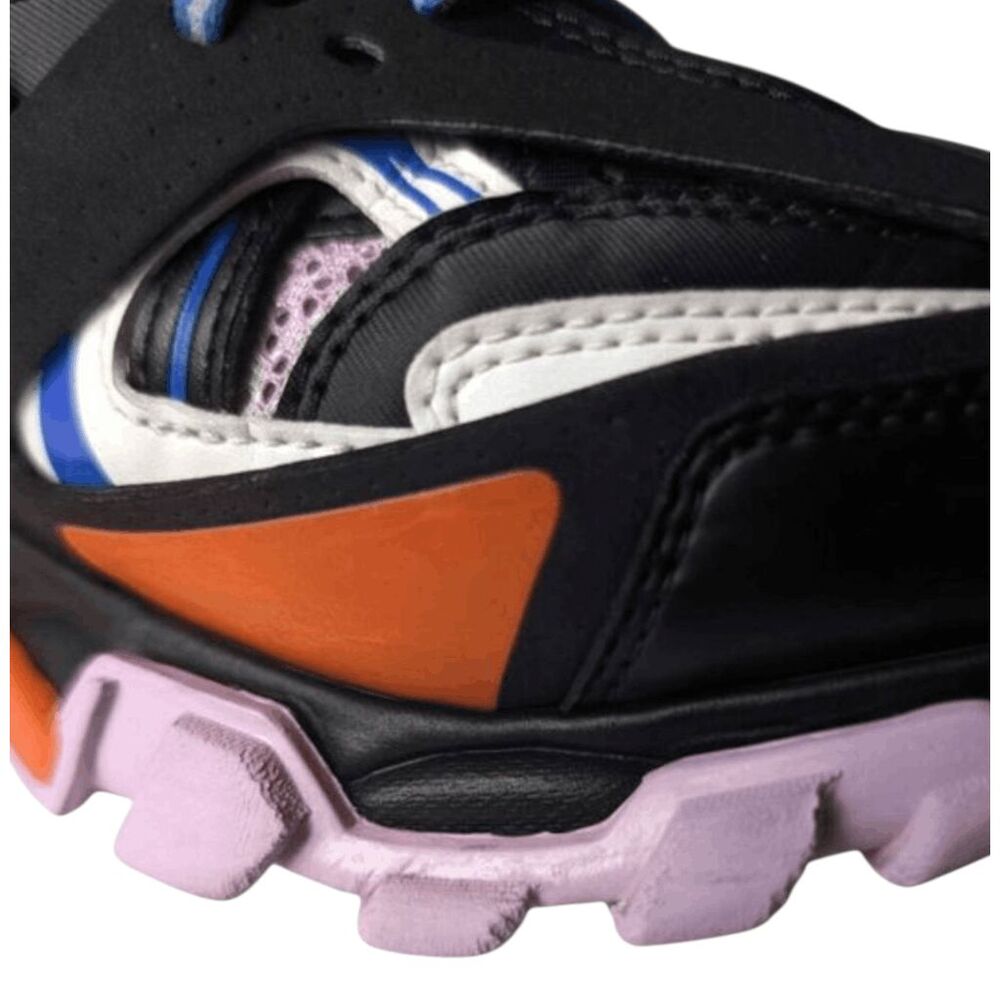 BALENCIAGA Track Trainers 'Black Orange' Size W9/M7 - Picture 10 of 16